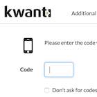 Two-step authentication