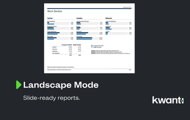 Landscape Mode for PDF Reports